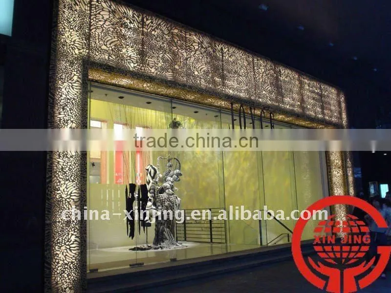 Perforated Wave Metal False Ceiling Panel