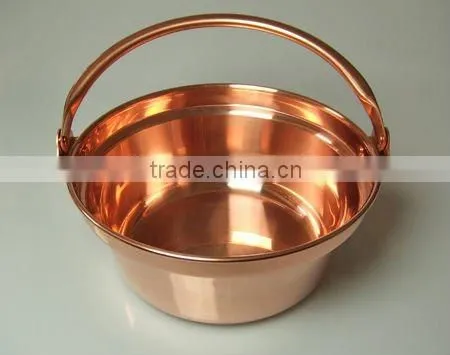 Japanese All Copper Made Copper Pan For Home Use And Professional Use