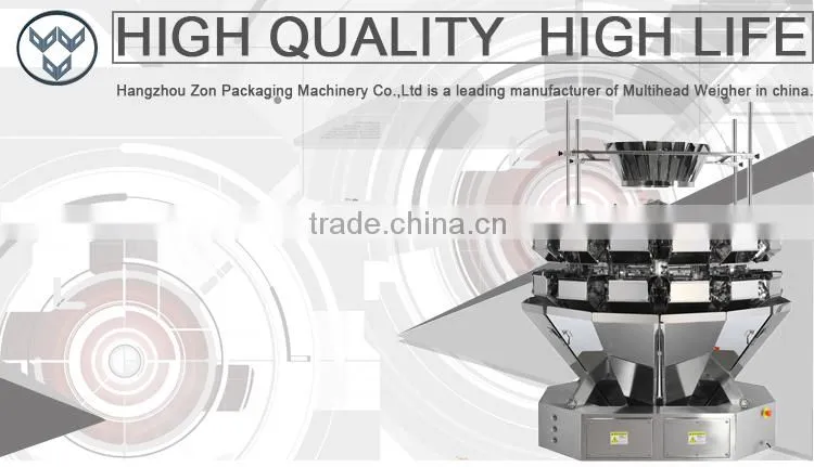 High measuring accuracy 5L hopper 14 heads weigher
