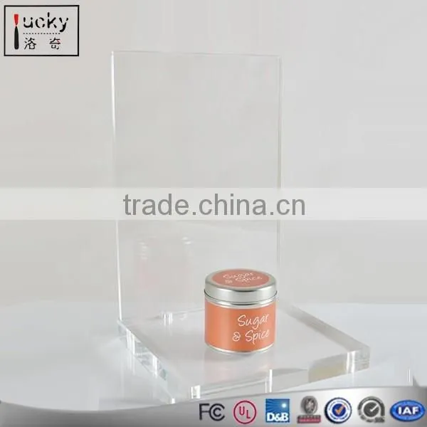 Acrylic Bag Display Shelf Handbag Stand