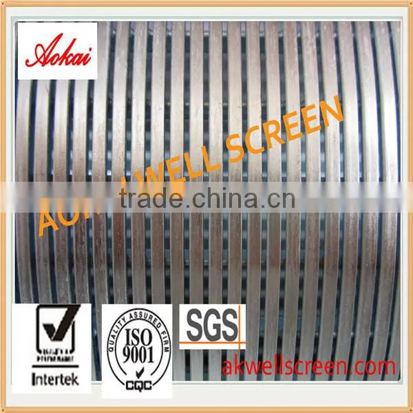 johnson type wedge wire water well screen