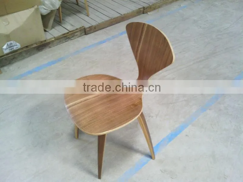 Cherner mold plywood bentwood dining chair factory price direct