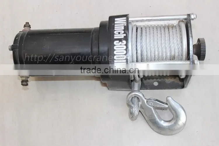 2000lbs Electric Winch Pulling equipment Electric Winch