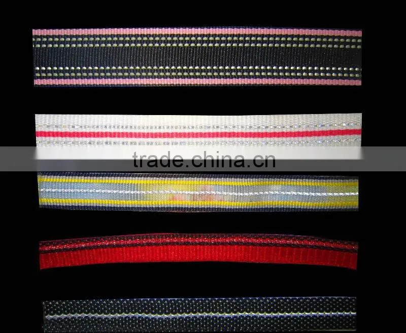 Elastic Reflective Webbing/Ribbon
