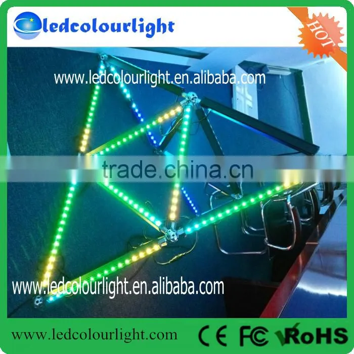 The highest quality outdoor DMX512 rgb full color led linear light