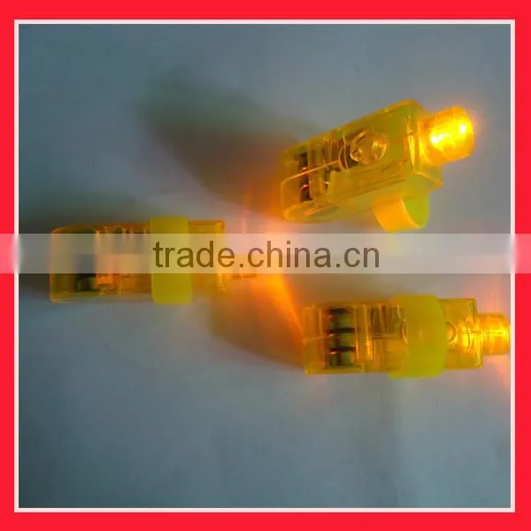 Yellow colour light up finger ring light
