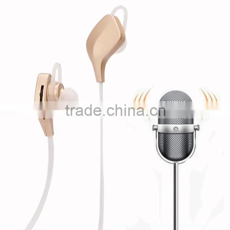 Bluetooth V4.0Stereo In-ear Earphone Sport Running Gym Exercise Earbuds Headset Mini Wireless Headphones Mic for iPhone