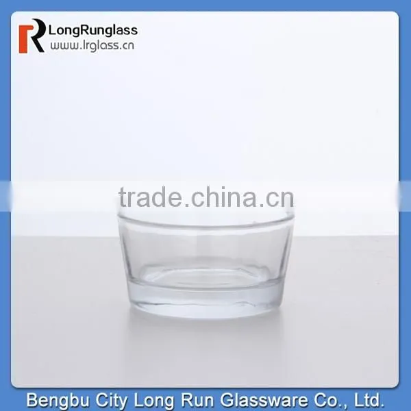 LongRun 2015 simple design Glass Candle Holders For wedding centrepiece wholesale