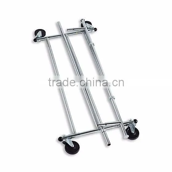 Best Selling Chrome Rolling Clothing Garment Rack