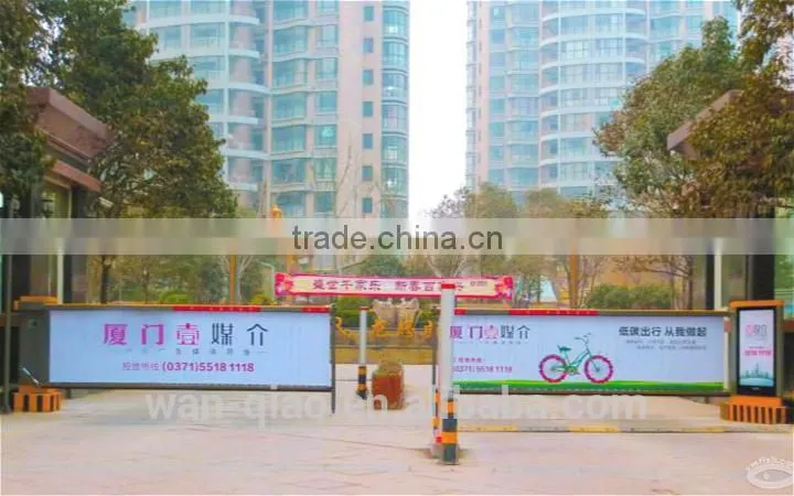 Over 5 Million Lifetimes !!! Advertising Automatic Barrier Gate, Outdoor Used Car Parking Advertising Boom Barrier