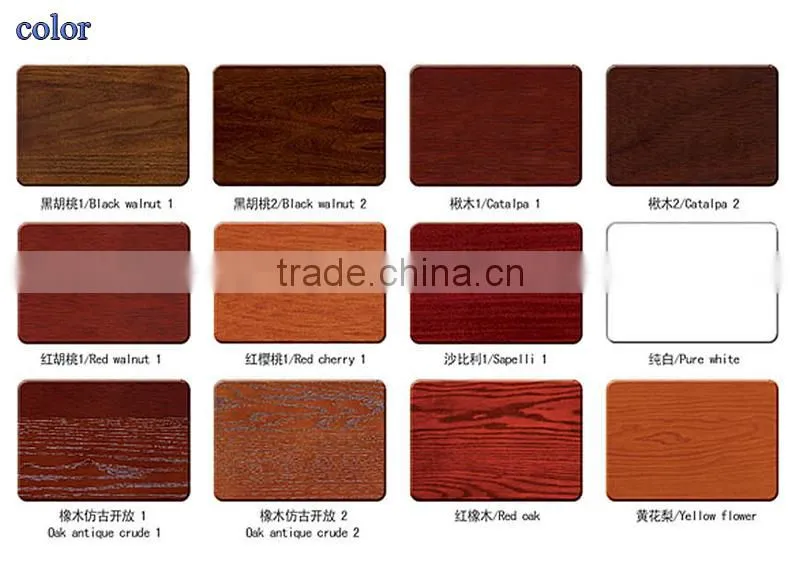 Latest Design Bullet Security Stainless Steel Wooden Mixed Structured Single Metal Armored Door