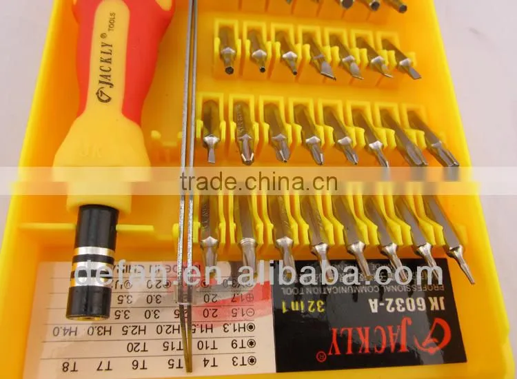 Jackly 6032A 32 in 1 Screwdriver Set for Laptop/Mobile Phone/Xbox Reparing