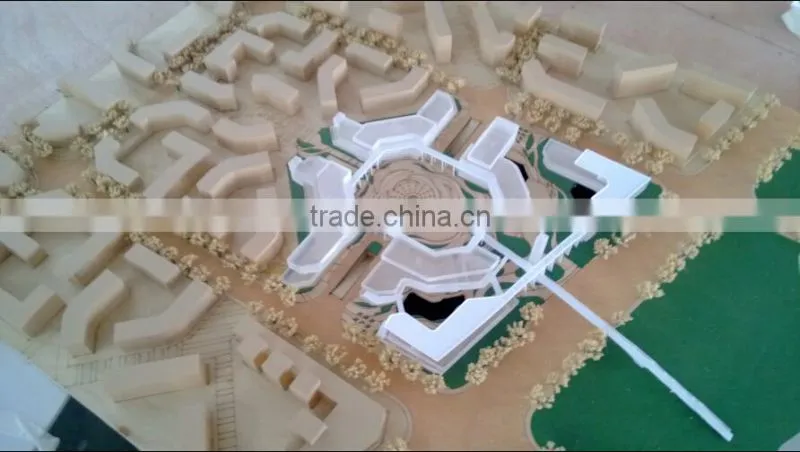 1/300 Urban planning project design maquette scale model