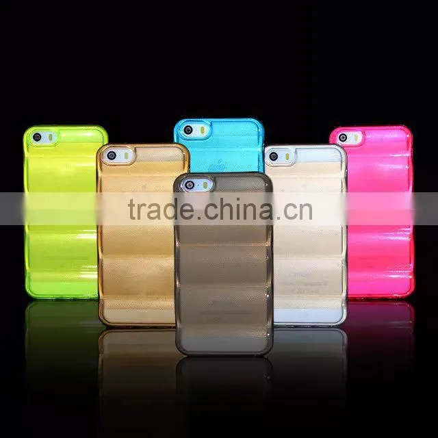 Candy colorful cute body armor TPU case for iPhone 6, for iPhone 6 plus cover cases