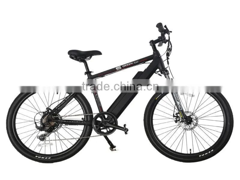 high end quality Mountain style electric bikes with bafang BBS01 36V 250W mid motor for eurpean market ( HJ-14M04 )
