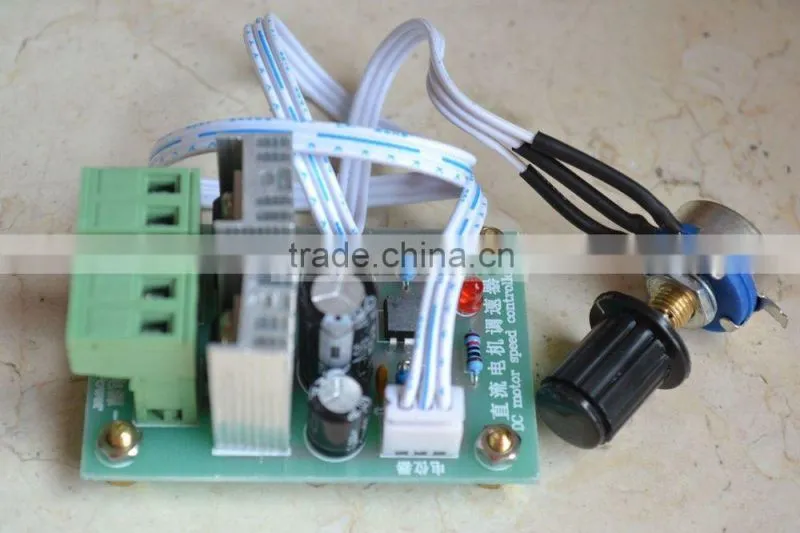 DC Motor Speed Controller Adjuster 12V 24V 36V 10A 25kHz PWM DC Converter/