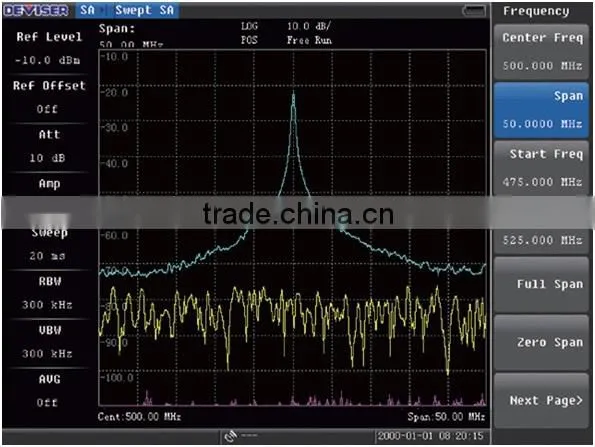 NEW Deviser SA8300A 9kHz~3GHz Portable Spectrum Analyzer