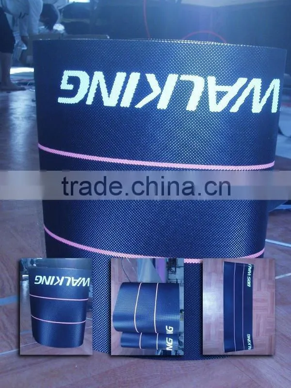 PVC colour treadmill belt