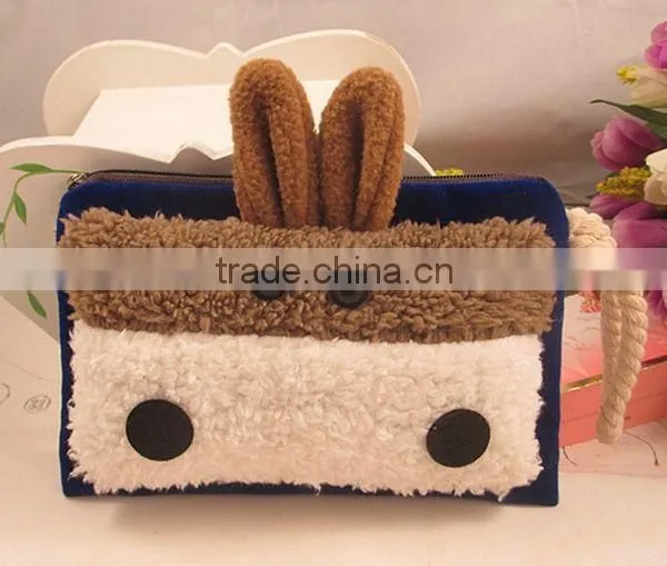 2014 Fashion Lovely Animal Silk Woman Coin Wallet Wholesale ZTCW-0004