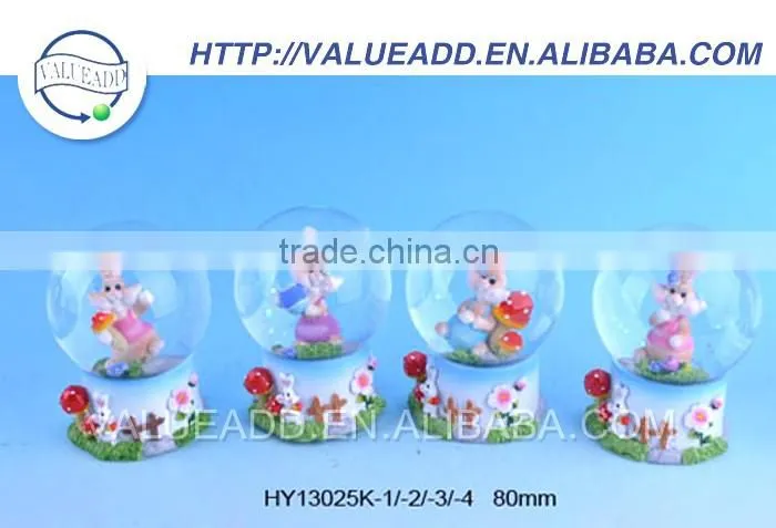best sale resin glass ball with angel inside fashion designed