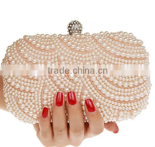 High Quality ladies evening party bag beaded womens evening bags