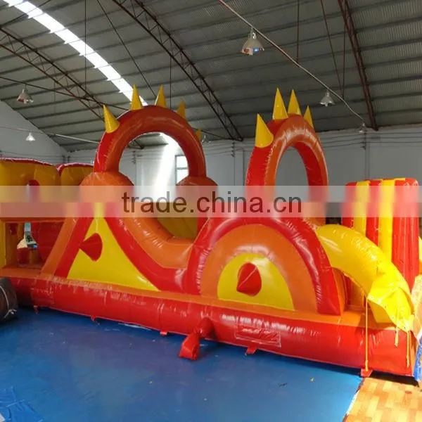 Kids inflatable obstacle course games for sale