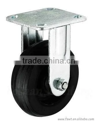 Iron Core Heavy Duty High Quality Rubber Castor Hardware