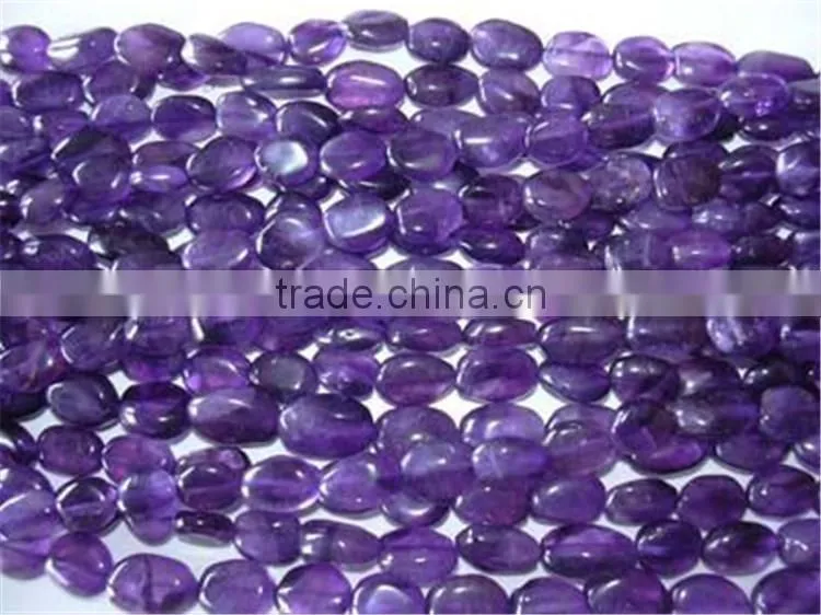 Amethyst Oval Plain