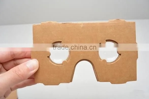 China Google cardboard, funny cheap cardboard 3d glasses