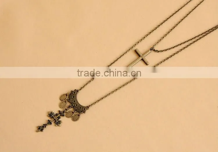 MYLOVE cross sweater chain winter jewelry coat chain MLSC-16
