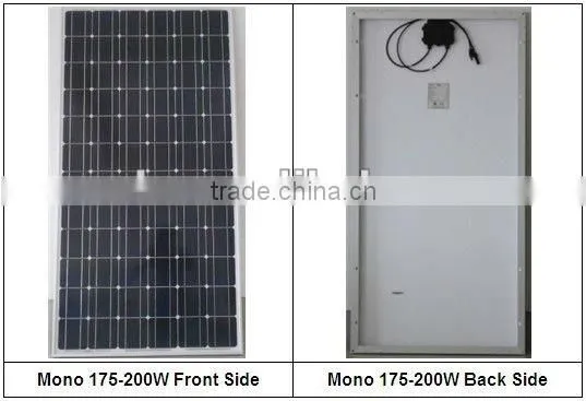 36V Mono photovoltaic 190W solar panel,solar panels for sale
