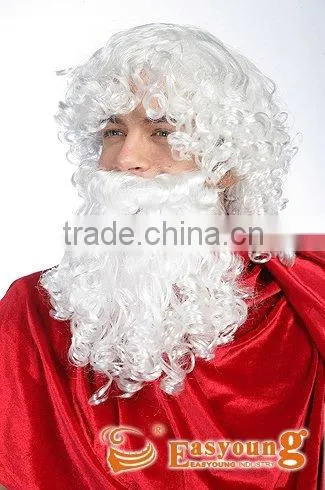 Hotsell Christmas hair wigs, cheap festival wig, santa father wigs
