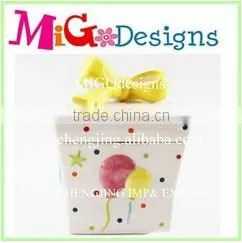 hot sales cupcake containers wholesale ceramic cupcake gift