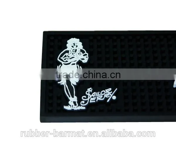 THE ORIGINAL SAILOR JERRY promotional personalized rubber bar mat