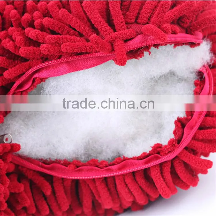 polyester heart pillow