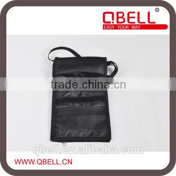 Customized high quality neck strap wallet/ neck hanging bag for travel or sport