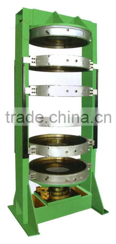 Motorcycle tyre hydraulic curing press
