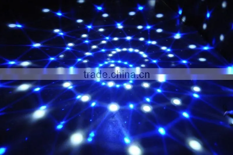 6pcs*1W RGBYWV LCD DMX Crystal ball magic led light