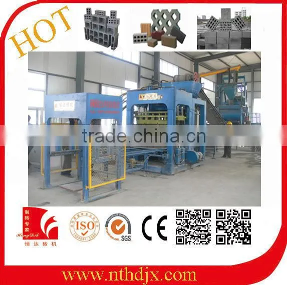 QT10-15 high production concrete hollow block making machine price