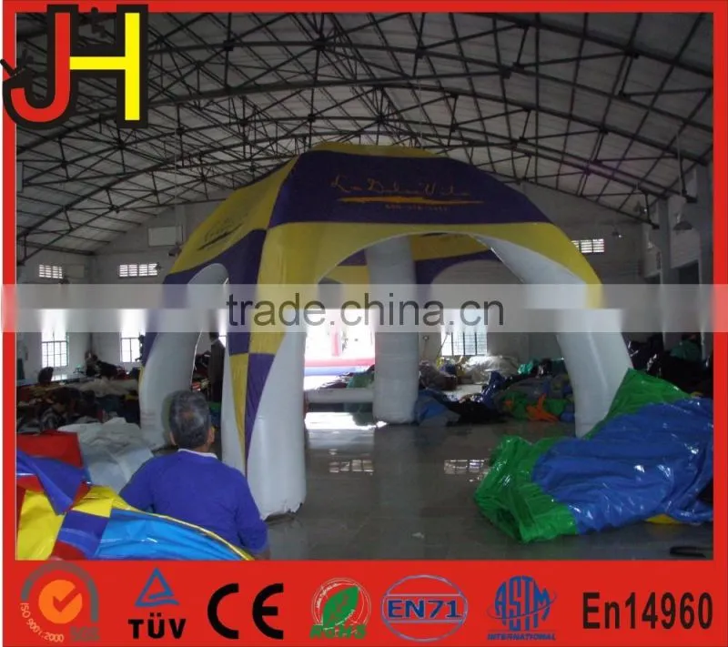 High quality promotional tent inflatable , outdoor advertising infaltable tent , inflatable camping tent
