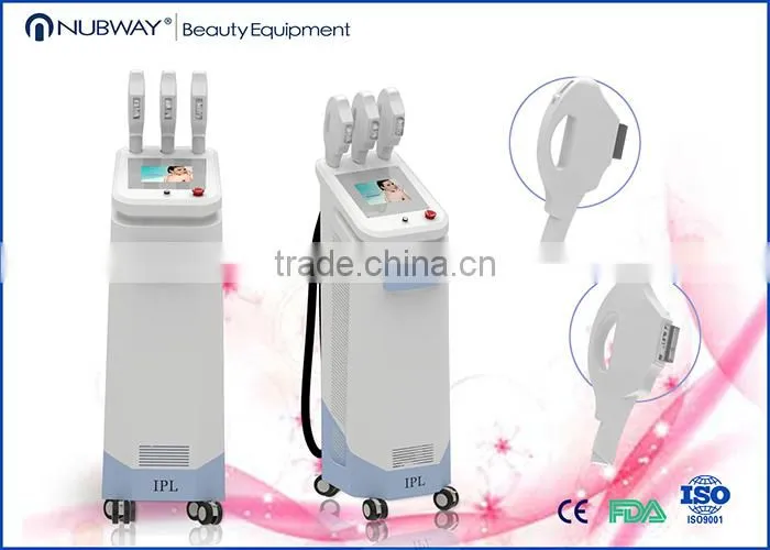 SR HR VR 3 In 1 Laser Hair Removal Machines IPL Epilator For Permanent Make Up