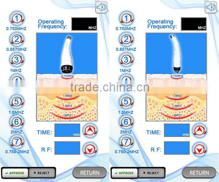 New Technology Ultrasonic Rf Vacuum Cavitation Machine For Face Lifting