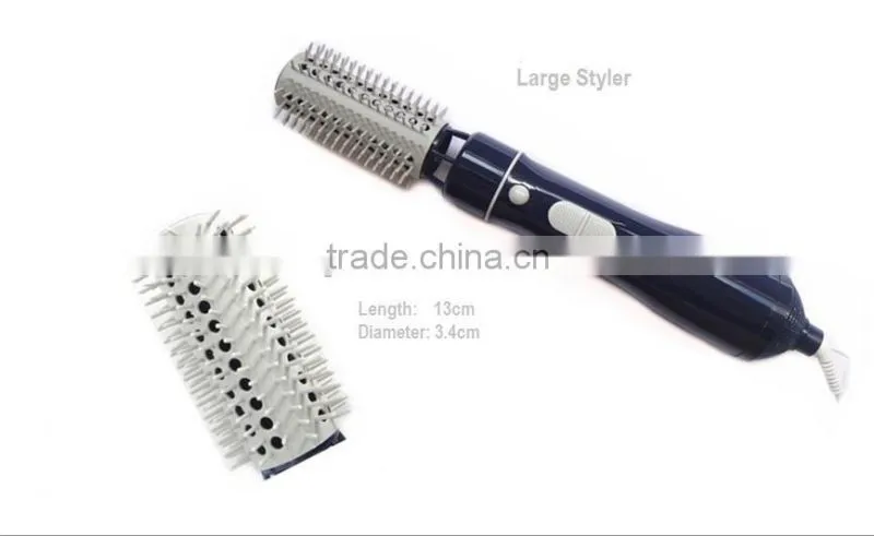 10 in 1 mutiple function hair curlers brush comb straightener dryer concentrator-black