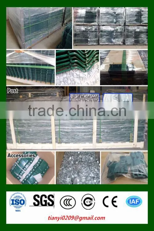 3d security Outdoor border grille wire welded mesh fencing Garden Border Fence