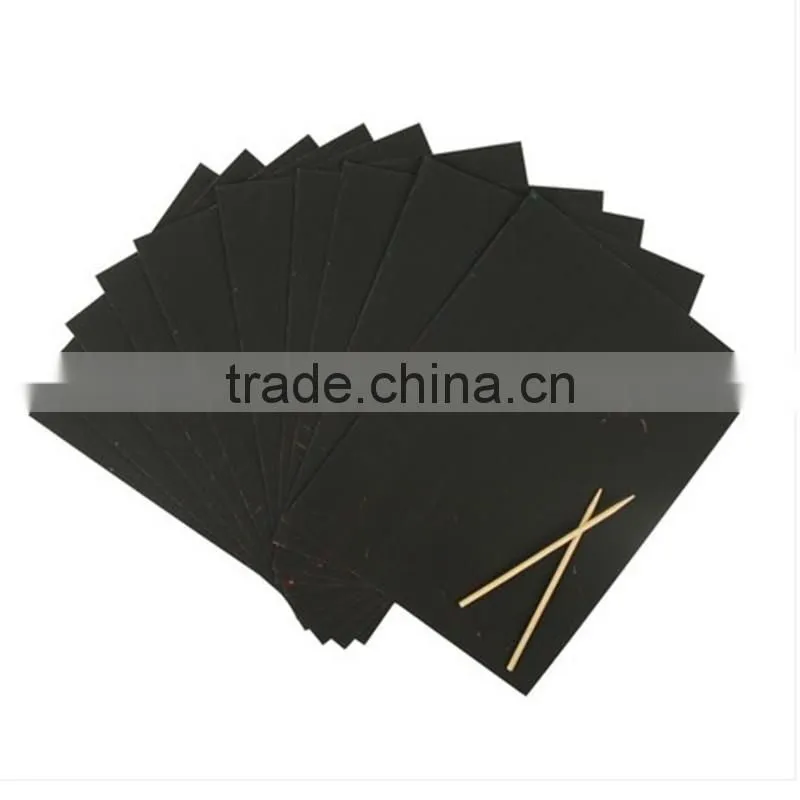 wholesale high quality scratch drawing paper supplier