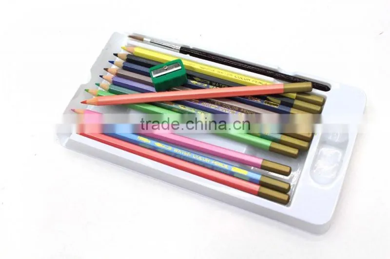 Wholesale 24pcs Watercolor Pencils Set In paper Box Professional