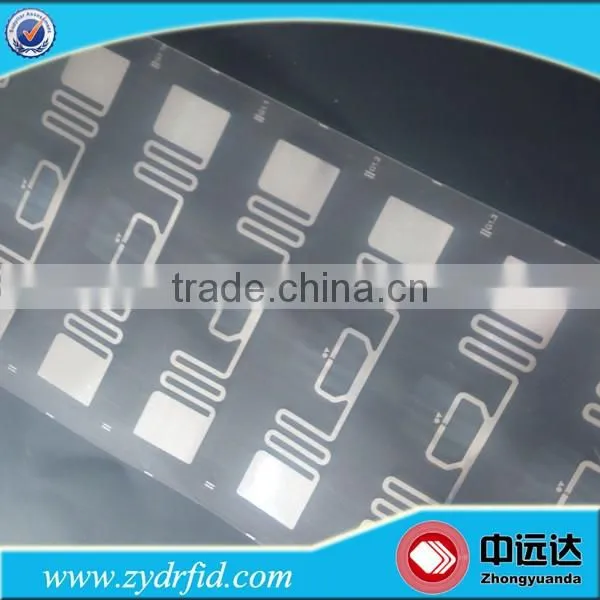 UHF Inlay ISO18000-6C/EPC GEN2 RFID Inlay RFID AH3-9654 Dry Inlay