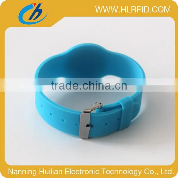 2015 hot sell Alien H3 chip silicone rfid wristband/bracelet/watches for events