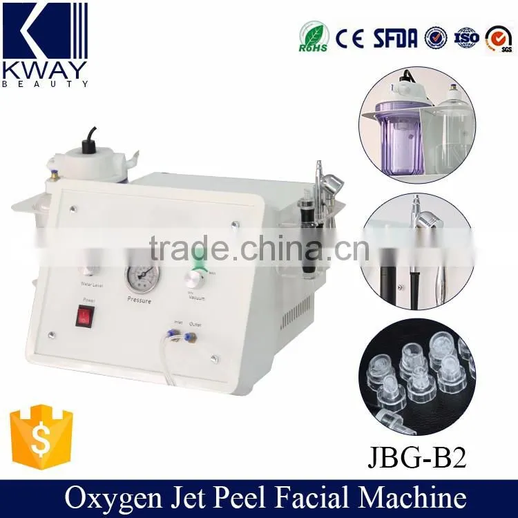 Hot sale diamond dermabrasion oxygen water jet aqua diamond peel machine