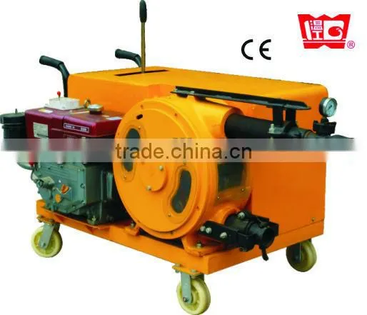 Low maintenance cost UBJ3-Q petrol squeeze hand grout pump